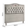 Cabeceira Holanda 1,95 para Cama Box King Size-veludo - 3