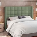 Ver imagem 5 de Cabeceira Cama Box Casal 140cm P05 Paris Bouclê Oliva