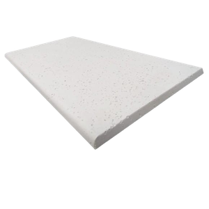 Kit 8pçs Borda Atérmica Piscina Antiderrapante 50x20cm Vitoratto - Branco