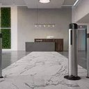 Ver imagem 5 de Totem Higienizador de Mãos Suporte Dispenser Álcool Gel Aço Inox com Pedal Brinox Dispensador