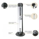 Ver imagem 3 de Totem Higienizador de Mãos Suporte Dispenser Álcool Gel Aço Inox com Pedal Brinox Dispensador