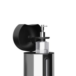 Totem Higienizador de Mãos Suporte Dispenser Álcool Gel Aço Inox com Pedal Brinox Dispensador - 4