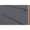 Ver imagem 5 de Cozinha Modulada Completa Versalis 2 Peças (1aéreo+1balcão) C2p168 Freijo/cinza Argila - Herval