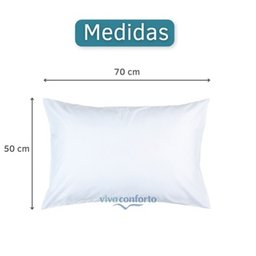 Travesseiro Anti Stress Ajuda no Sono Suporte Firme 50cm X 70cm Camesa - 4 Travesseiro Anti Stress Ajuda no Sono Suporte Firme 50cm X 70cm Camesa - 4