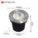 Ver imagem 3 de Balizador Solo 7w 3000k 550lm Ip67-astraled