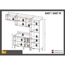 Ver imagem 4 de Cozinha Completa com Tampo 9 Portas 5 Peças Calábria Multimóveis