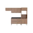 Ver imagem 2 de Cozinha Completa com Tampo 9 Portas 5 Peças Calábria Multimóveis