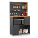 Ver imagem 1 de Cantinho do Café Aconchego Grafite/cinamomo - Patrimar