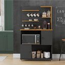 Ver imagem 3 de Cantinho do Café Aconchego Grafite/cinamomo - Patrimar