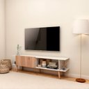 Ver imagem 1 de Rack Tokyo com Porta e Pés 155cm para TV 50" Byhouse
