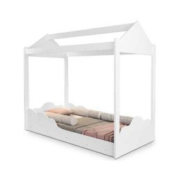 Cama Montessoriana Infantil Montessoriana Duda - Branco Branco - 2