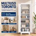 Ver imagem 7 de Armário Multiuso 2 Portas com Chave 100% MDF Toronto Yescasa
