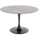 Ver imagem 1 de Mesa de Jantar Tulipa Saarinen Redonda 120cm + Vidro Laca Preta