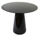 Ver imagem 1 de Mesa de Jantar Cone 110cm Base Preta Laca Preta