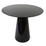 Mesa de Jantar Cone 100cm Base Preta Laca Preta - 1
