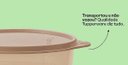 Ver imagem 3 de Tigela Colors 500ml Rosa Chá (linho) Tupperware