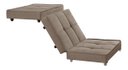 Ver imagem 2 de Puff Cama Solteiro Dobravel com Rodízios Lindecor Cor Bege