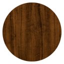 Ver imagem 1 de Mesa Saarinen Redonda 107 cm Madeira Base Branca Imbuia