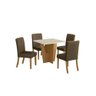 Jogo De Mesa Vértice 900 4 Cad Tauá Nature/Bege - 1