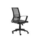 Ver imagem 4 de Cadeira de Escritório Giratória Stay Encosto em Tela Universal Base Nylon Preta Roal