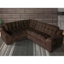 Ver imagem 1 de Sofá Madrid Premium Suede Velut Café - Ws Estofados