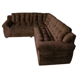 Sofá Madrid Premium Suede Velut Café - Ws Estofados - 3