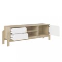 Ver imagem 3 de Rack para Tv até 60" Nature Naturale/branco Artely