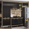 Cozinha Completa com Tampo 9 Portas 5 Peças Sicília Multimóveis - 1