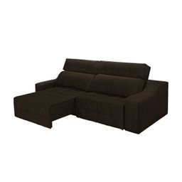 Sofá Top Lubeck Retrátil e Reclinável 250 Café - WS Estofados - 3