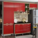 Ver imagem 3 de Cozinha Completa com Tampo 9 Portas 5 Peças Sicília Multimóveis