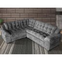 Ver imagem 1 de Sofá Madrid Premium Suede Velut Cinza - Ws Estofados