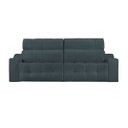 Ver imagem 3 de Sofá Top Lubeck Retrátil e Reclinável 250 Cinza - WS Estofados