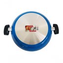 Ver imagem 2 de Panela Wok Antiaderente Tampa de Vidro Grande 30cm Extang