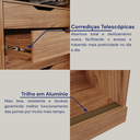 Ver imagem 6 de Guarda Roupa Lia 2 Portas de Correr com Espelho MDF