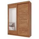 Ver imagem 2 de Guarda Roupa Lia 2 Portas de Correr com Espelho MDF