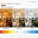 Ver mais imagens de Pendente Rubis Aluminio Teto E27 7 Luzes Lumini Lab - Verniz Cobre