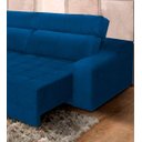 Ver imagem 2 de Sofá Top Lubeck Retrátil e Reclinável250 Azul - WS Estofados