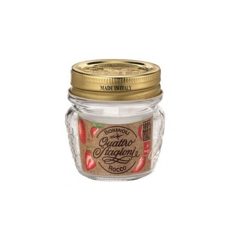Kit 8 Potes de Vidro Quattro Stagioni 80 ml Para Conservas e Afins COM Tampa Original Quattro Stagio