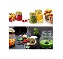 Ver imagem 4 de Kit 8 Potes de Vidro Quattro Stagioni 80 ml Para Conservas e Afins COM Tampa Original Quattro Stagio