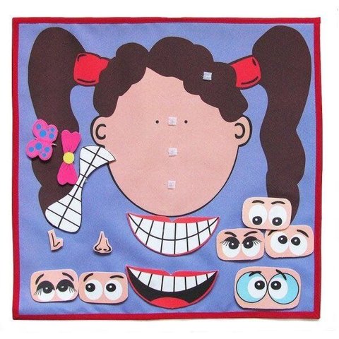 Painel Interativo Carinha de Menina