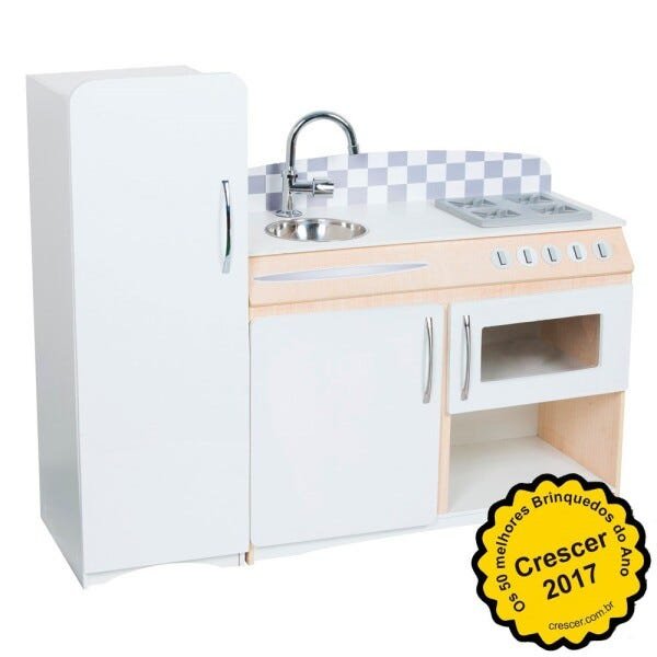 Cozinha Infantil Flórida com Refrigerador Fashion Toys - 1