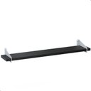 Ver imagem 3 de 4 Prateleiras Suspensa Estilo Industrial Madeira 50cm Fs Bp:preto