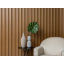 Ver imagem 4 de Kit Painel Uba Cumaru Poliestireno 10cm Santa Luzia:uba Cumaru