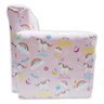 Poltrona Infantil Sofazinho Reforçada Decoração Modelos Unicórnio Rosa - 5