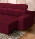 Ver imagem 2 de Sofá Top Lubeck Retrátil e Reclinável 200 Vermelho -ws Estofados