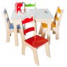 Mesa Infantil com 4 Cadeiras Tropical Fashion Toys - 2