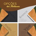 Ver imagem 6 de Quadro Decorativo Minimalista Formas Geométricas e Linhas Moldura Filete:Moldura Branca/40X60