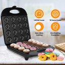Ver mais imagens de Super Máquina de Mini Donuts Elétrica Portatil 16 Furos 220v