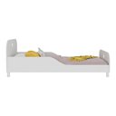 Ver imagem 5 de Cama Solteiro para Colchão 88x188cm 100% Mdf Majestade Multimóveis Bb2320 Branco
