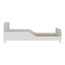 Ver imagem 6 de Cama Solteiro para Colchão 88x188cm 100% Mdf Majestade Multimóveis Bb2320 Branco